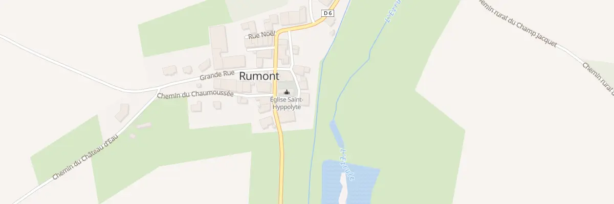 Plan du 5 Rue Derriere l’Eglise à Rumont