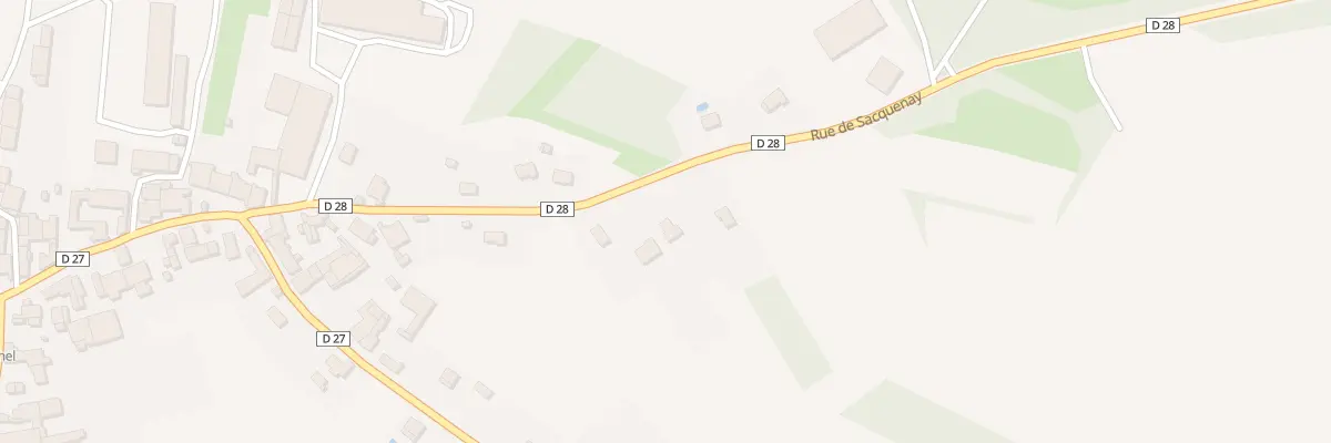Plan du 18 Rue de Sacquenay à Chazeuil