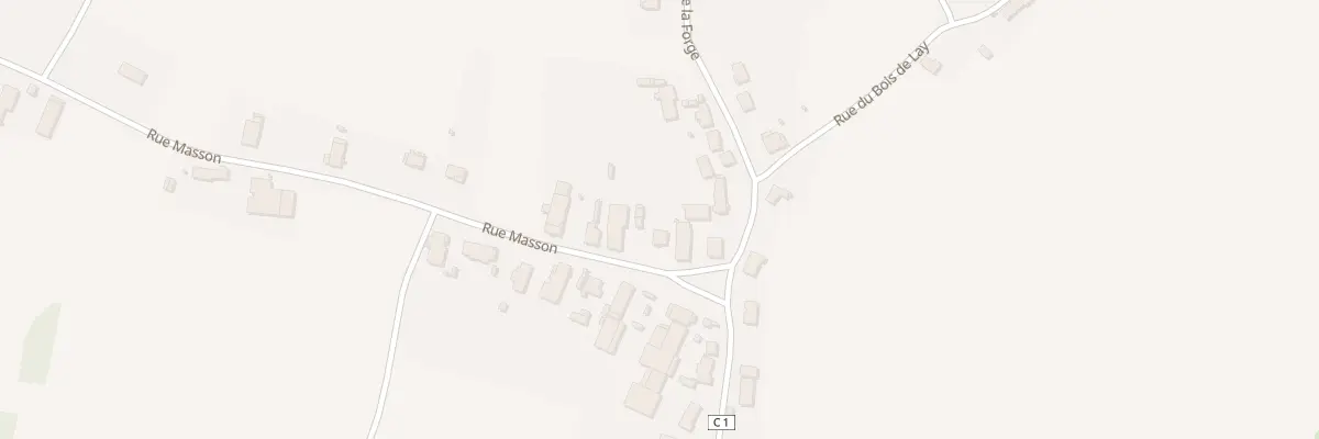 Plan du 4 Rue Masson à Franxault