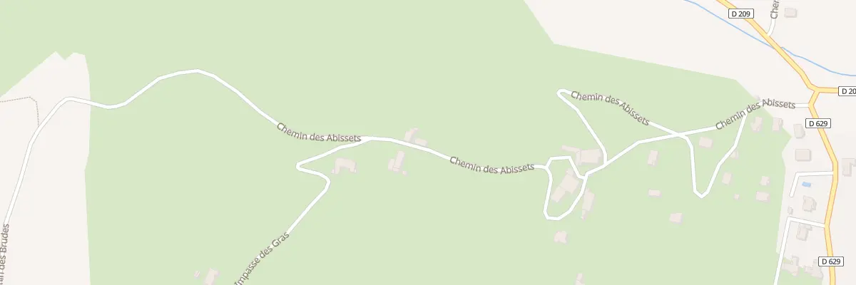 Plan du 850 Che des Abissets à Saint-Jean-en-Royans