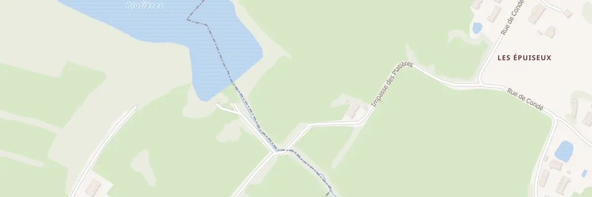 Plan du 245 Imp des Platieres à Sens-sur-Seille