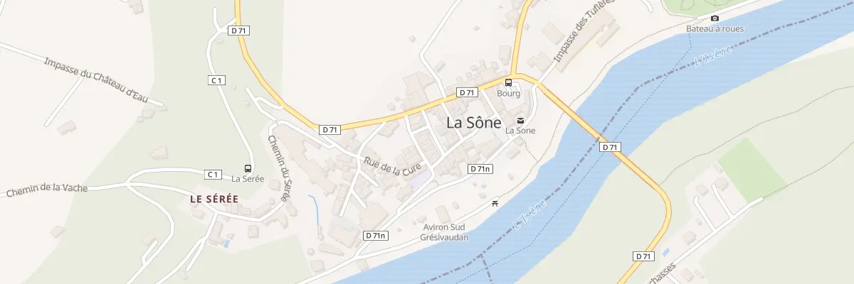 Plan du 5048 Rue de l’Ancienne Poste à La Sône