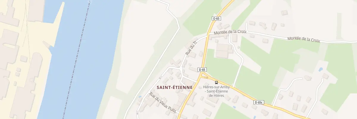 Plan du 6 Rue du Ti à Hières-sur-Amby