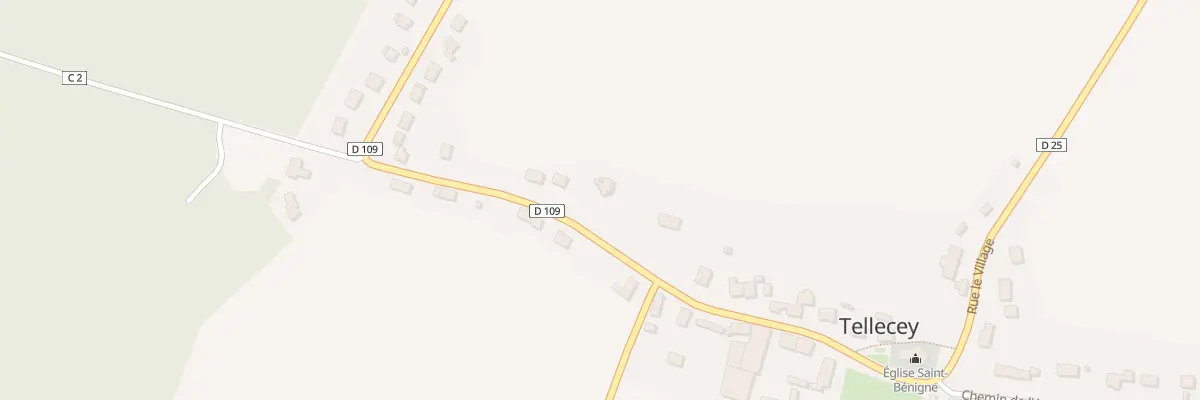 Plan du 4 Rue Les Charmilles à Tellecey