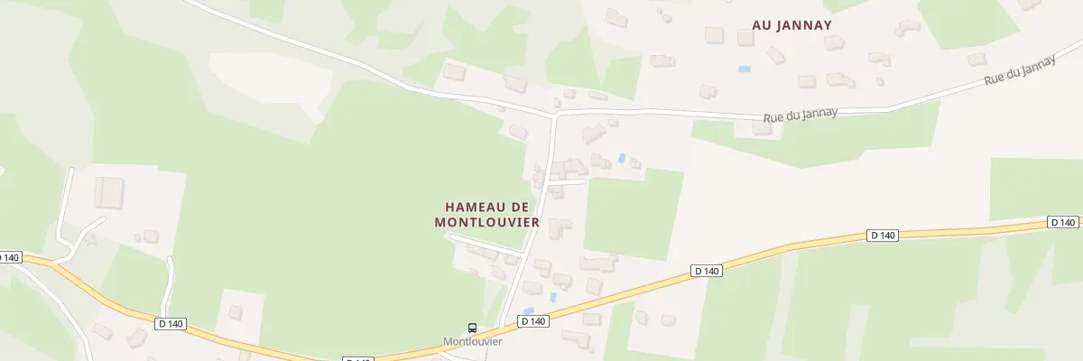 Plan du 722 Rue du Jannay à Dizimieu