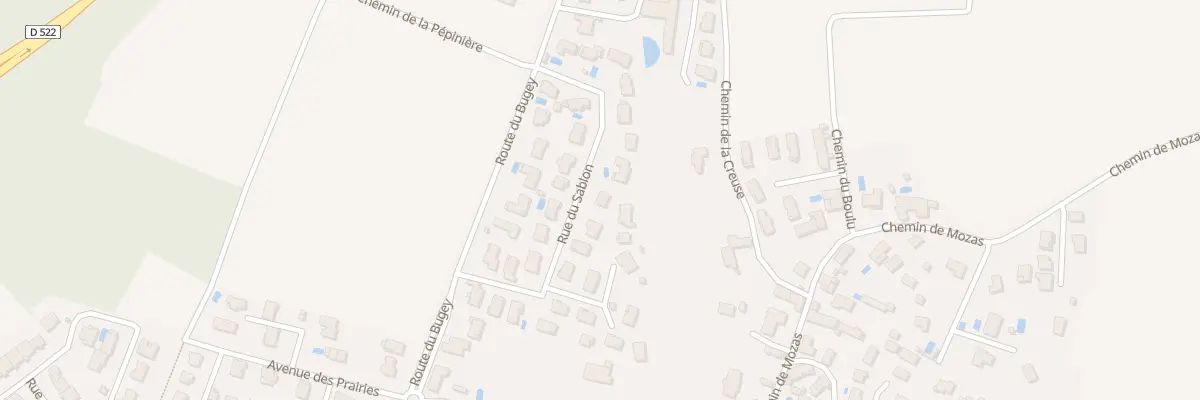Plan du 18 Rue du Sablon à Bourgoin-Jallieu
