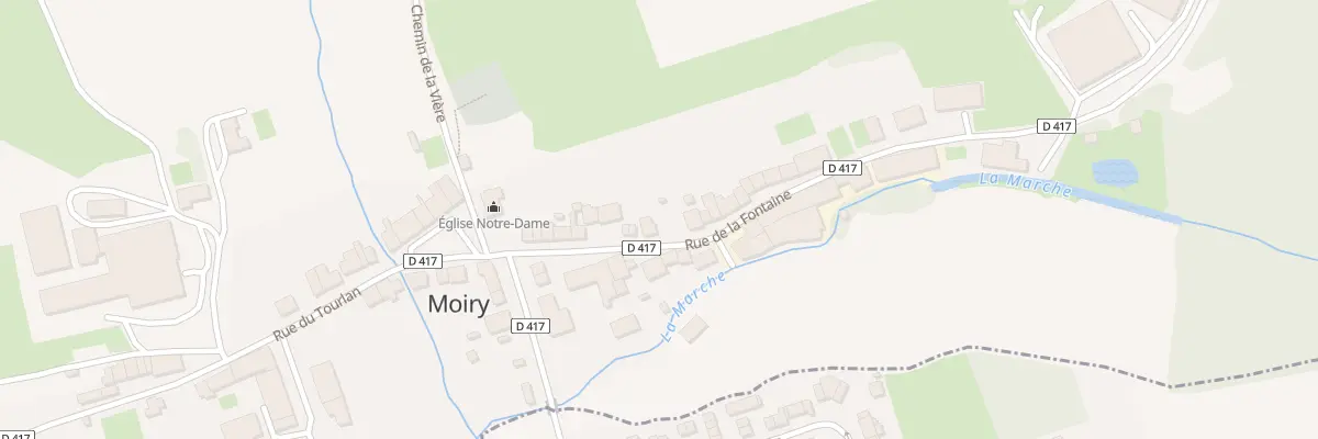 Plan du 15 Rue de la Fontaine à Moiry