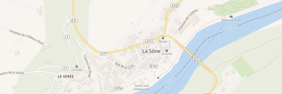 Plan du 5033 Rue Fontbassin à La Sône