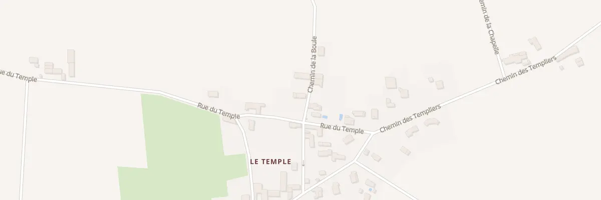 Plan du 151 Che de la Boule à Saint-Siméon-de-Bressieux