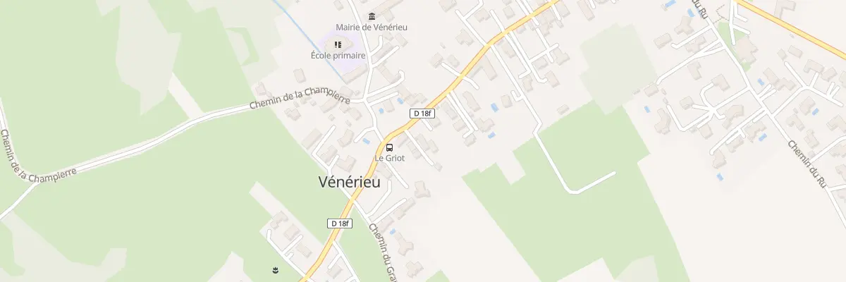 Plan du 371 Rue de Longeniere à Vénérieu