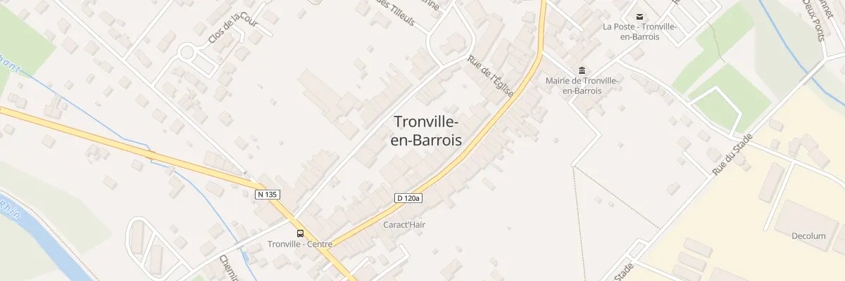Plan du 29 Gr Grande Rue à Tronville-en-Barrois