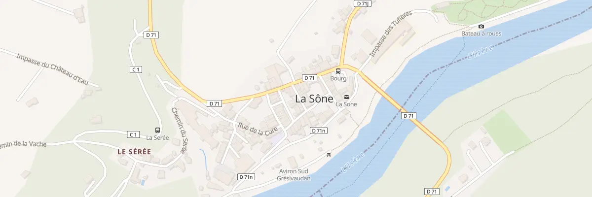 Plan du 5032 Rue Fontbassin à La Sône