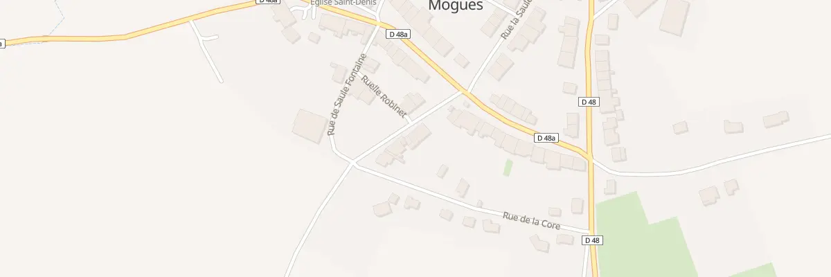 Plan du 1B Rue de Florenville à Mogues