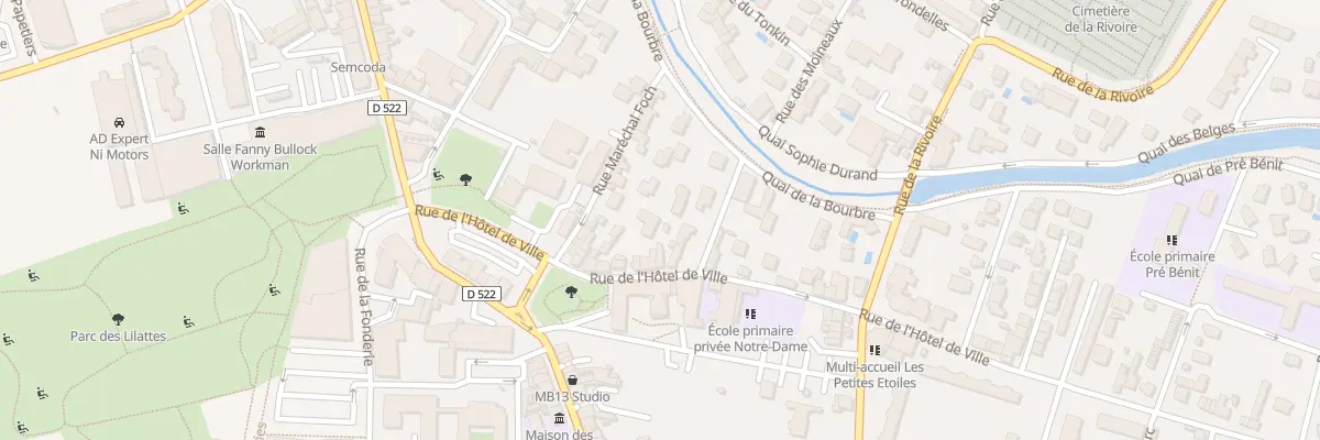 Plan du 15 Rue de l’Hotel de Ville à Saint-Savin