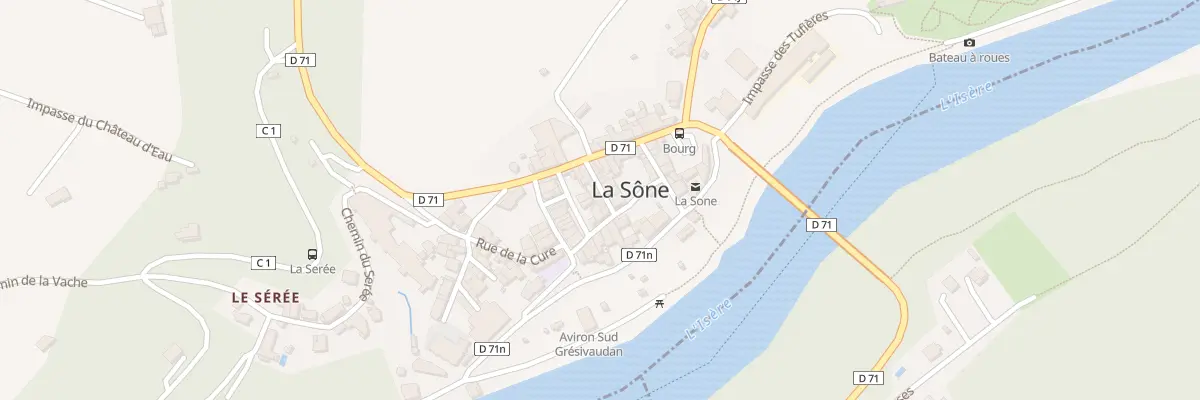 Plan du 5031 Rue Fontbassin à La Sône