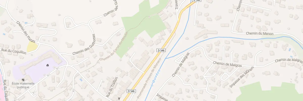 Plan du 71 All des Platanes à Buis-les-Baronnies