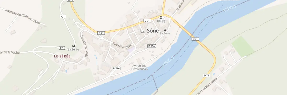 Plan du 5058 Rue de l’Ancien Pont à La Sône