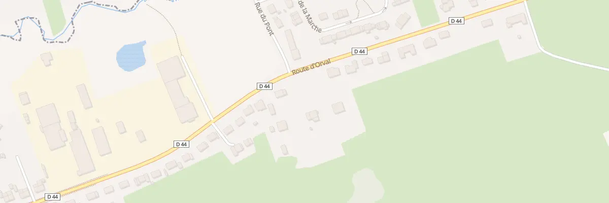 Plan du 60 Rte d’Orval à Margut