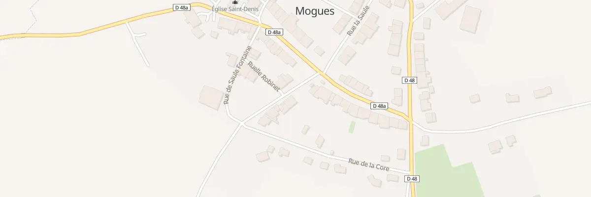 Plan du 1 Rue de Florenville à Mogues