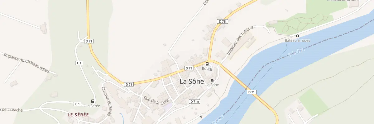 Plan du 5107 Gr Grande Rue à La Sône