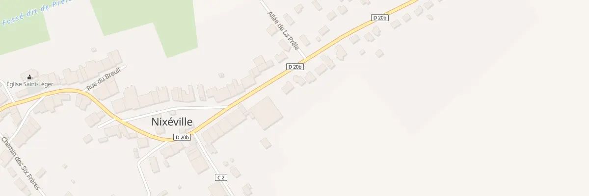 Plan du 26 Rue Haute du Peche à Nixéville-Blercourt