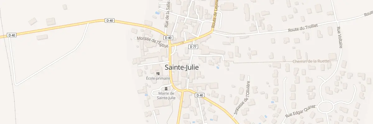 Plan du 81 Rue du Centre à Sainte-Julie