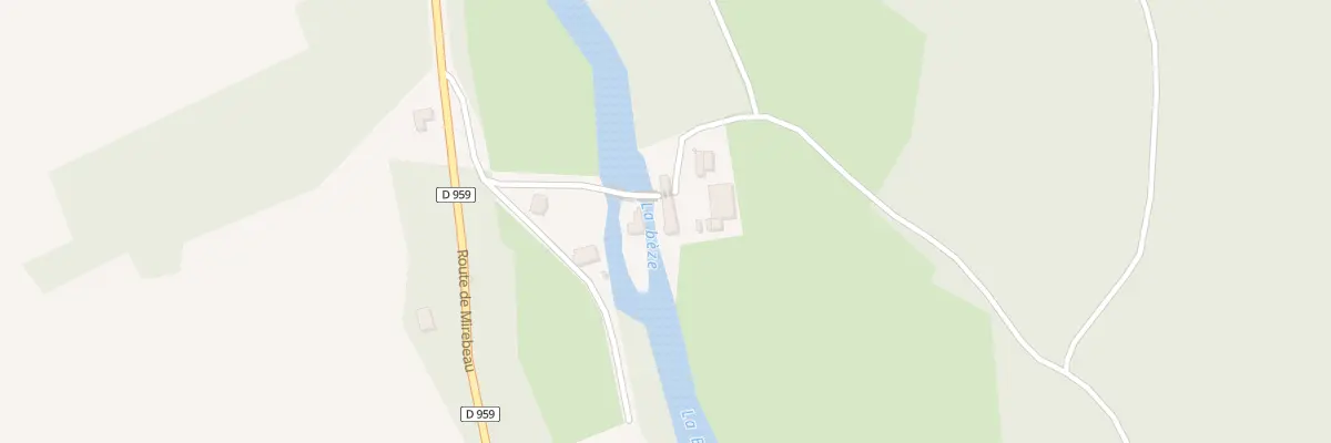 Plan du 4 Rome à Bèze