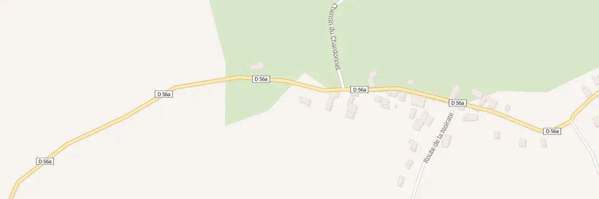 Plan du 1945 Rte de St Jean de Bournay à Eclose-Badinières