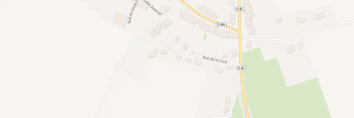 Plan du 5 La Core à Mogues