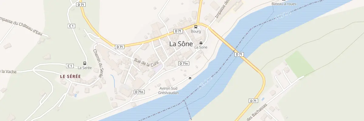 Plan du 5059 Rue de l’Ancien Pont à La Sône