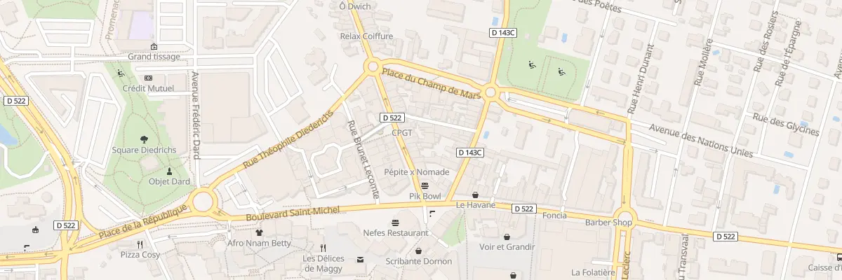 Plan du 24 Rue de la Libération à Bourgoin-Jallieu