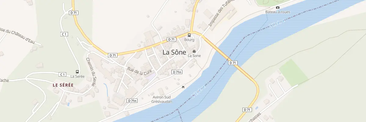 Plan du 5061 Rue de l’Ancien Pont à La Sône