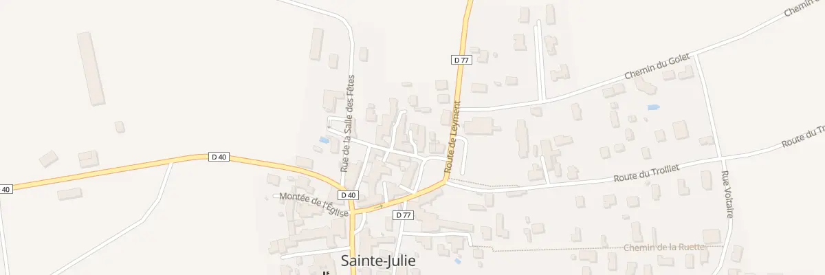 Plan du 5287 Imp du Charron à Sainte-Julie