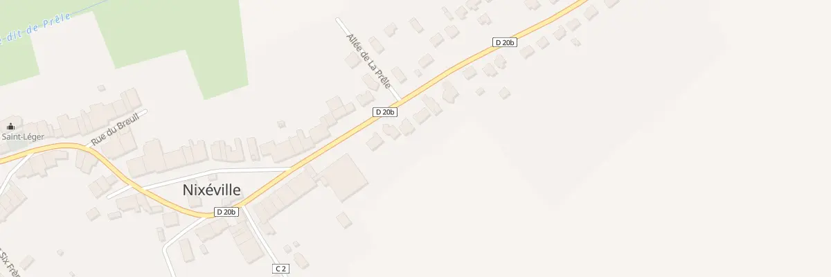 Plan du 30 Rue Haute du Peche à Nixéville-Blercourt