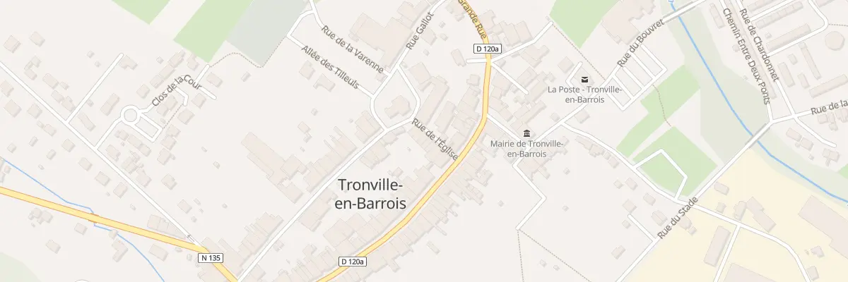 Plan du 2 Rue de l’Eglise à Tronville-en-Barrois