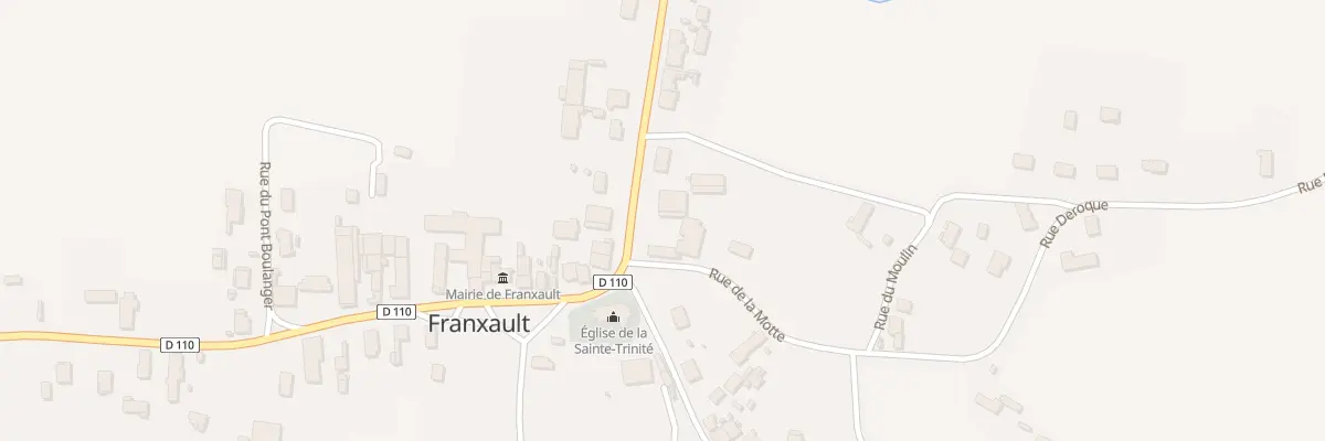 Plan du 2 Rue de l’Aigle de Meaux à Franxault