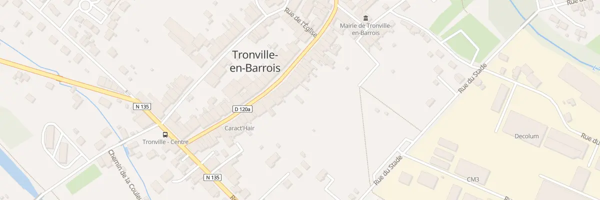 Plan du 34 Gr Grande Rue à Tronville-en-Barrois