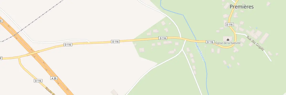 Plan du 1 Rue de l’Hermitage à Collonges-et-Premières