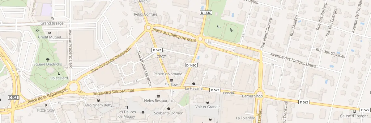 Plan du 17 Rue de la Rivoire à Bourgoin-Jallieu