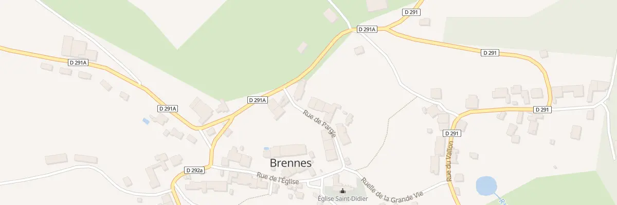 Plan du 14 Rue de Pargie à Brennes