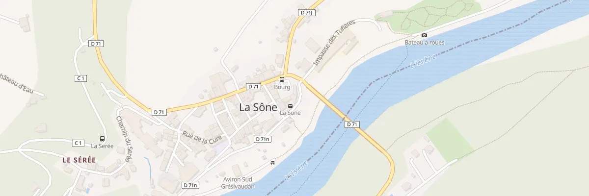 Plan du 5002 Rue de l’Ancien Pont à La Sône