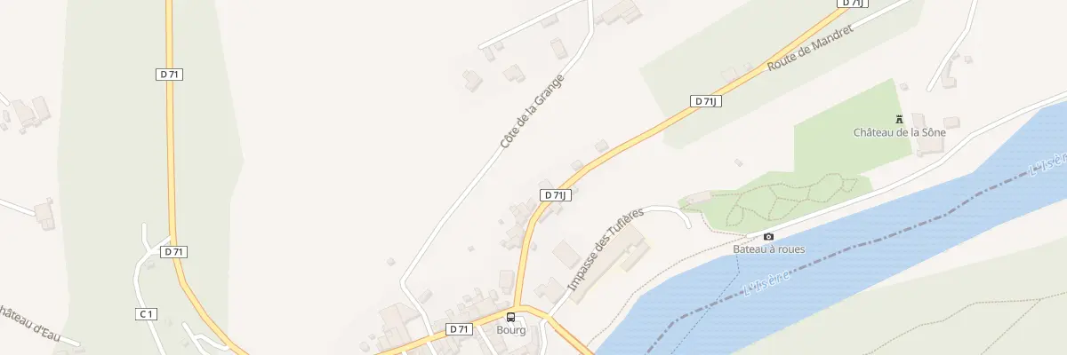 Plan du 5121 Mte des Marronniers à La Sône