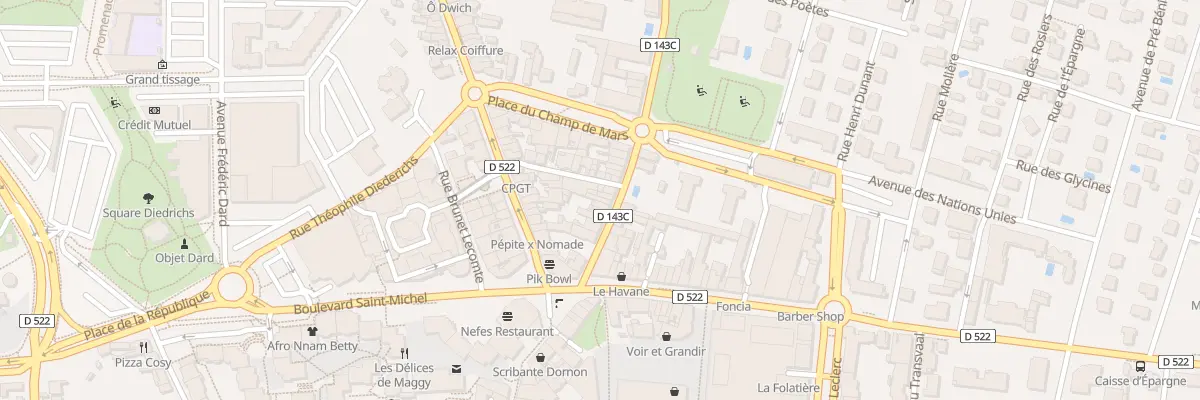 Plan du 19 Rue de la Rivoire à Bourgoin-Jallieu