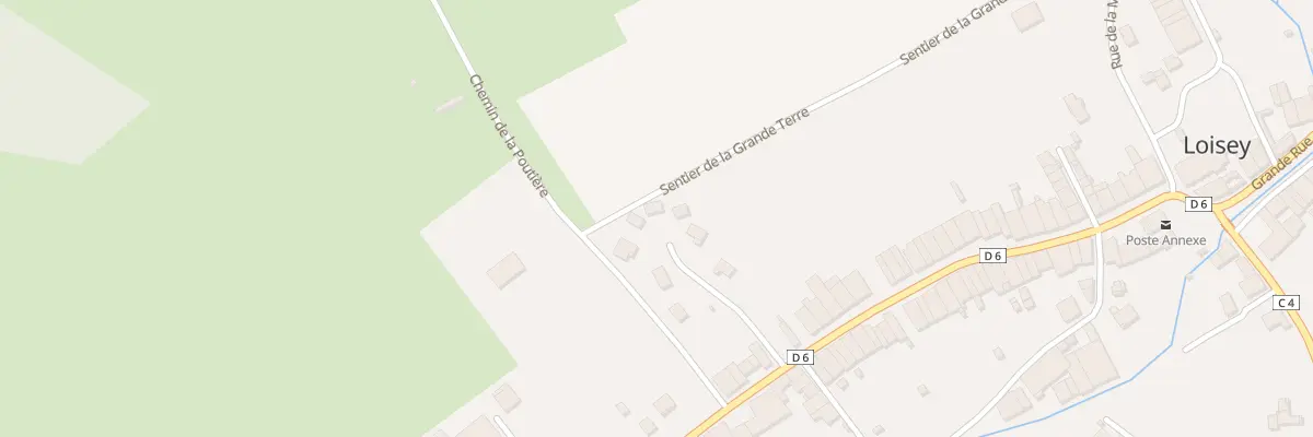 Plan du 4 Rue du Lotissement Roustang à Loisey