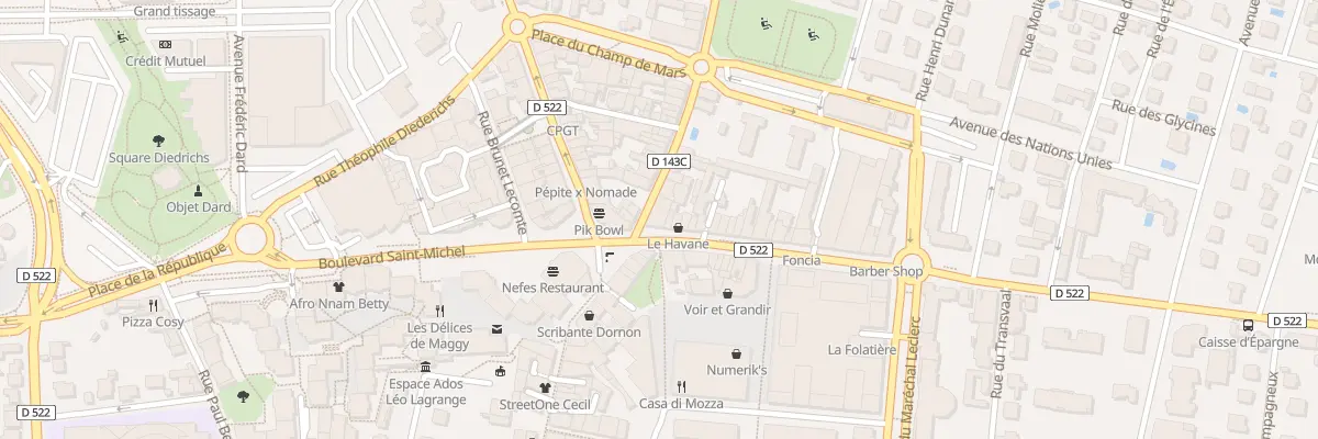 Plan du 2 Rue de la Rivoire à Bourgoin-Jallieu