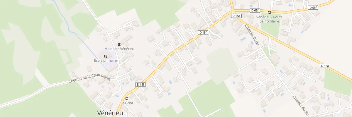 Plan du 199 Rue de Longeniere à Vénérieu