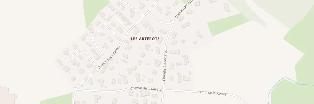 Plan du 5423 Les Arterots à Montagnat