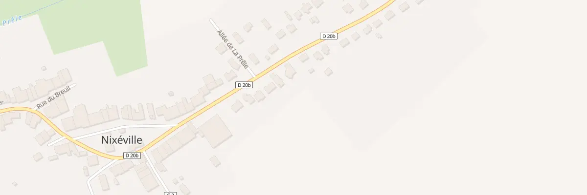 Plan du 34 Rue Haute du Peche à Nixéville-Blercourt