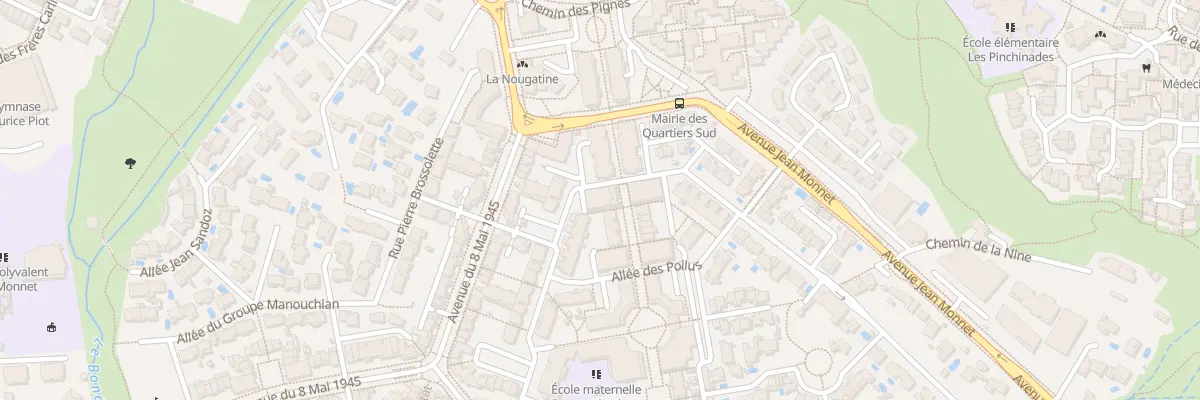 Plan du 54 Rue de l’Escadrille N Niemen à Vitrolles