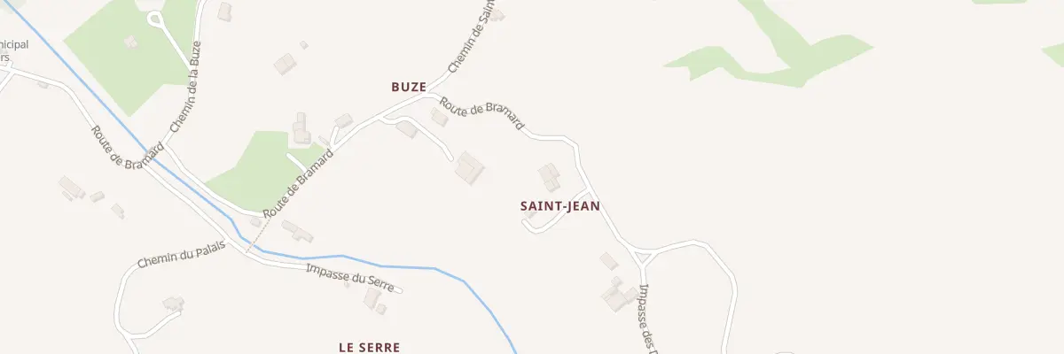 Plan du 5122 Saint-Jean à Sahune